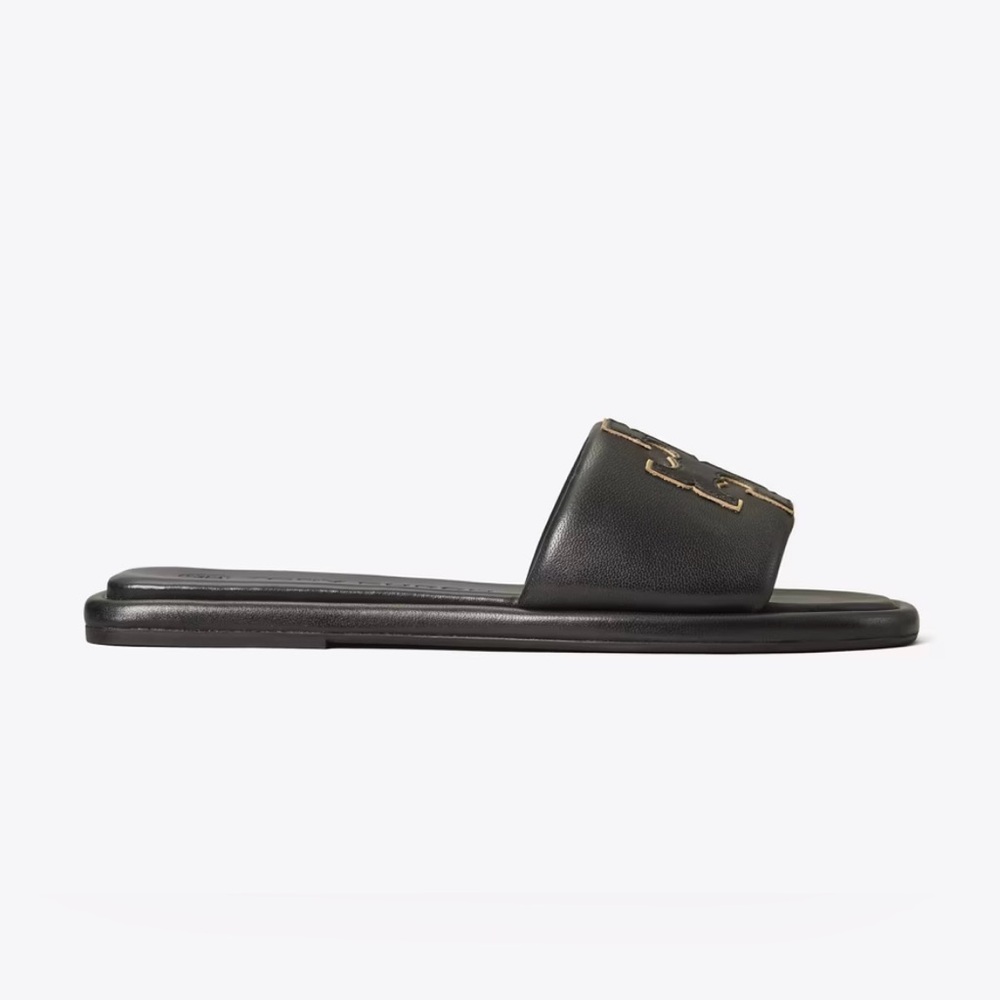 Tory Burch Double T Sport Slide Size 8